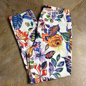 RODELL Modell Rose 09 Floral Pull-On Ankle Pant 10